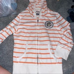 1/4 length sleeve zip up